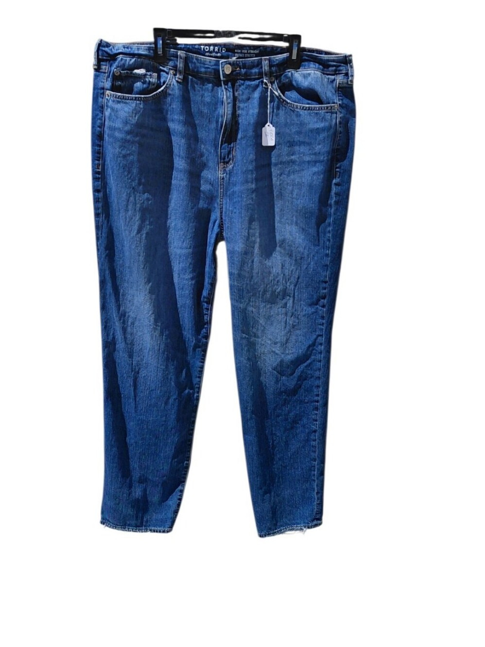 91026I Women's torrid Slim Straight Jeans Size 22T, W40" 31" Inseam 14" Rise